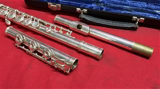 Gemeinhardt M3 Flute Open Hole Silver Plated Flute w/ Original Case